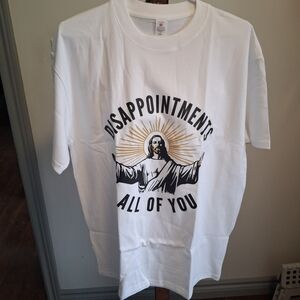 Novelty Mens 2xl White T-shirt - New Never Worn